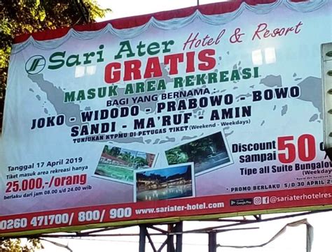 Sari Ater Special Event Promo